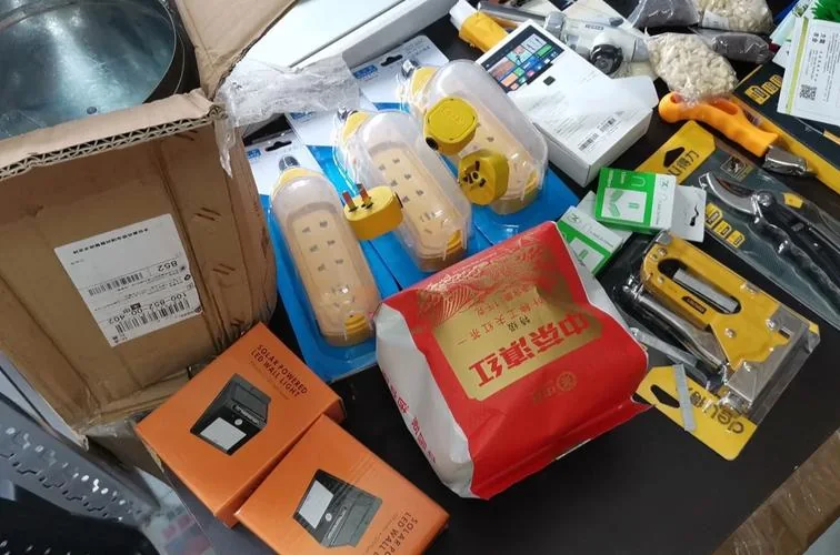 敏感货入仓后查看货物照片