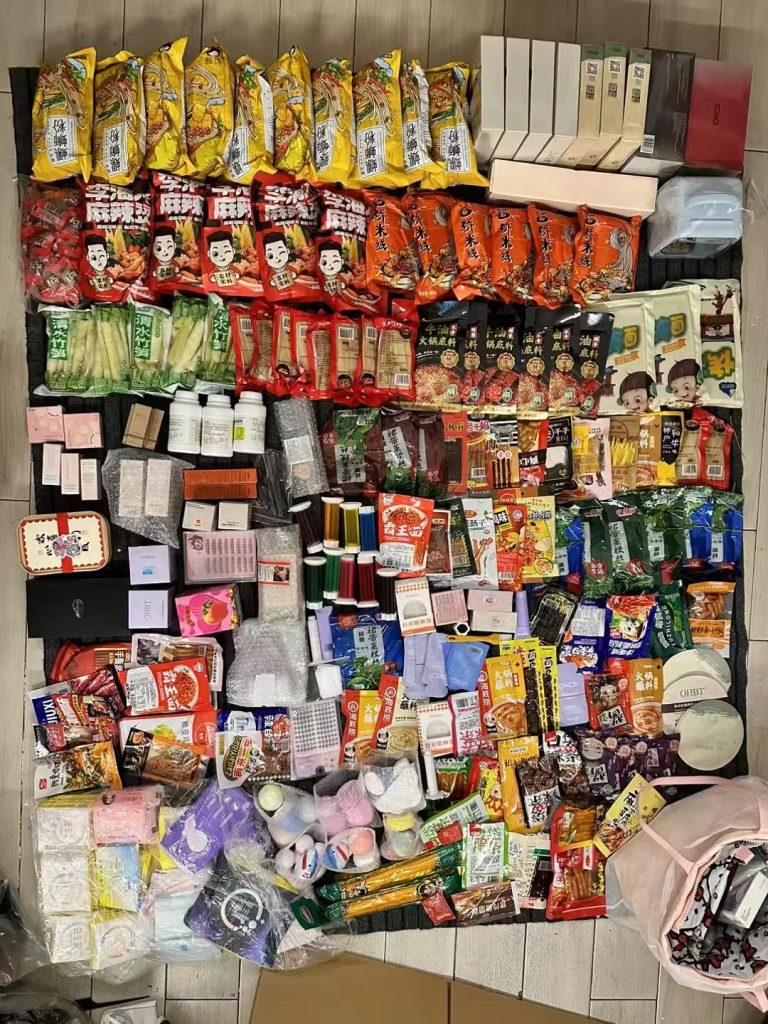 食品零食等从中国集运到日本