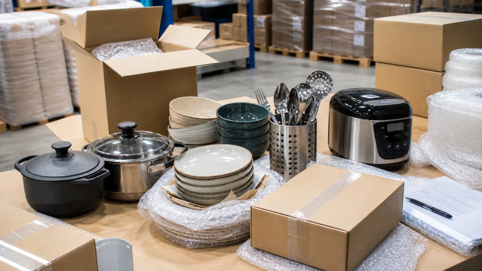 厨具餐具运输常见货物类型